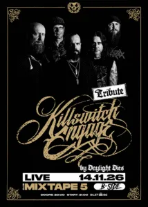 Killswitch Engage трибјут од DAYLIGHT DIES во Микстејп 5 во Софија на 14 ноември - металкорот што стана шаблон за цела генерација