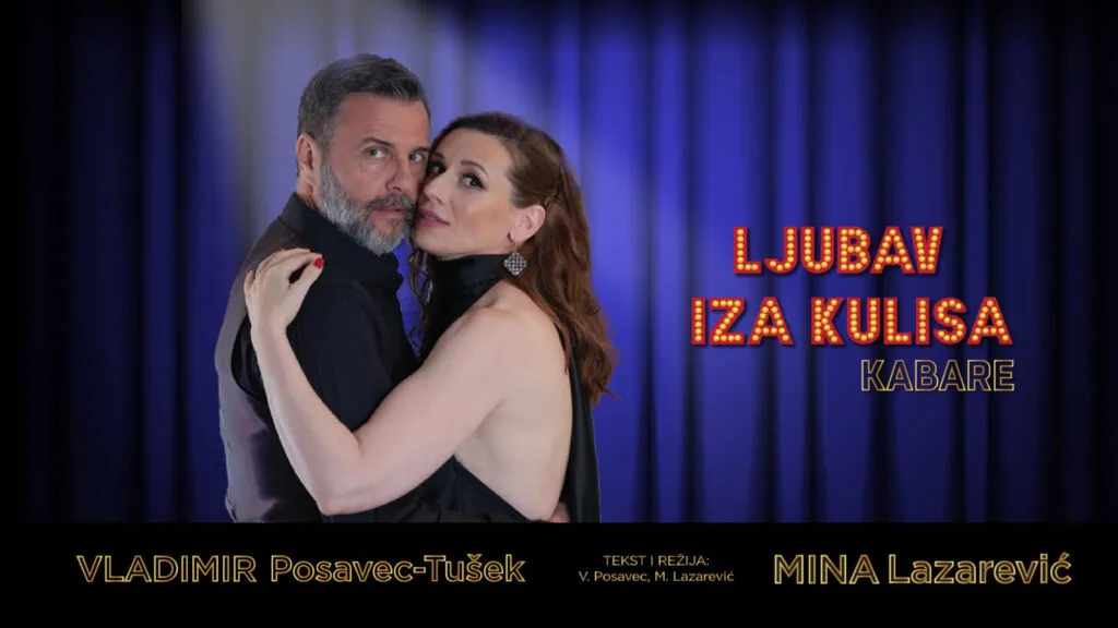 "Ljubav iza kulisa" 22 Ekim'de Belgrad'da Dorćol Platz'da - Mina Lazarević ve Vladimir Posavec-Tušek'in iki âşık "yaşlı" hakkındaki kabaresi