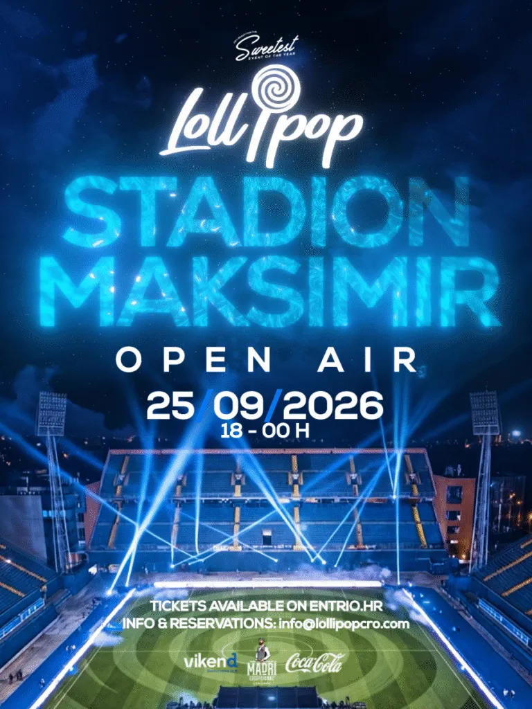 Lollipop Open Air на стадионот Максимир во Загреб на 25 септември - последното поглавје на стадионот отворен од 1912 година