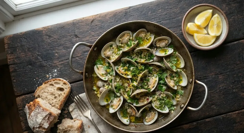 Час и половина во солена вода пред тиганот воопшто да се вклучи: португалските школки што ги расипува само еден прескокнат чекор