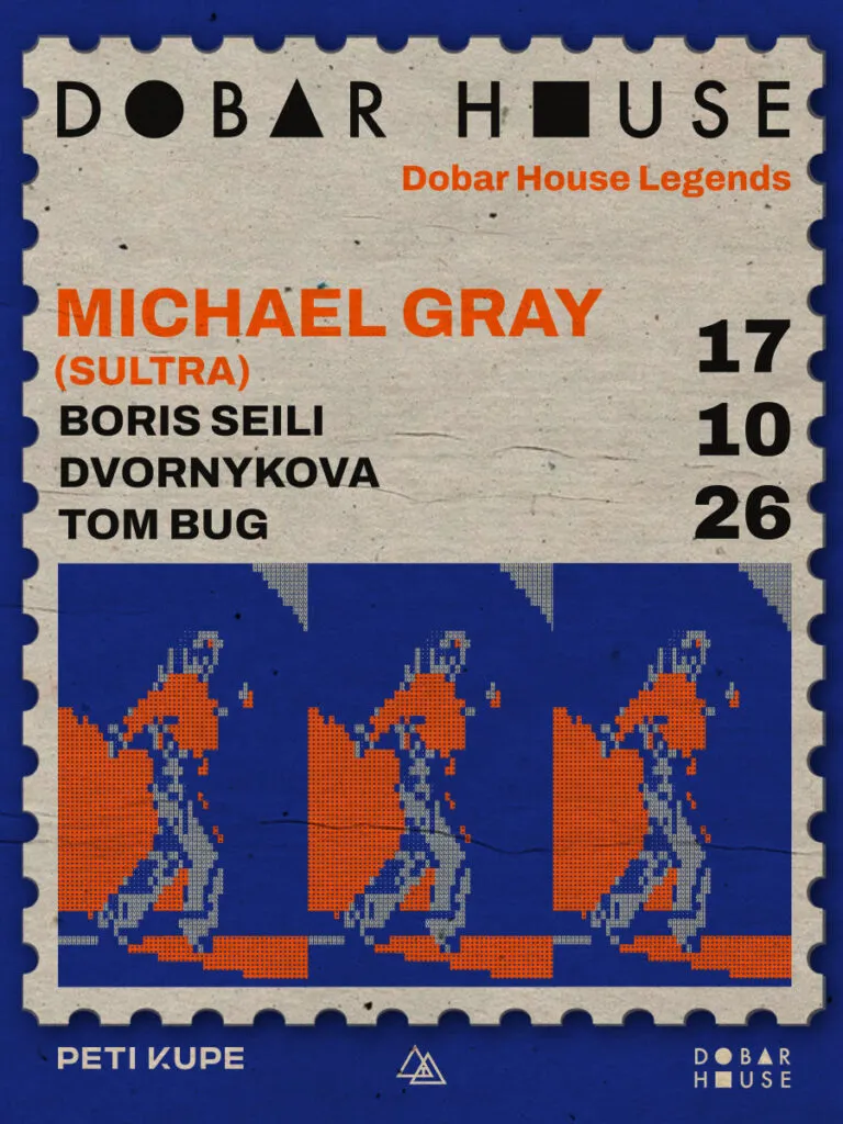 Michael Gray 17 Ekim'de Zagreb'de Peti Kupe'de - "The Weekend"in arkasındaki isim Dobar House Legends partisinde