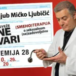 „Оне ствари“ со Миќко Љубичиќ во Академија 28 во Белград на 6 октомври - кабаре-терапија за сексуалното (не)задоволство што трае од 2011