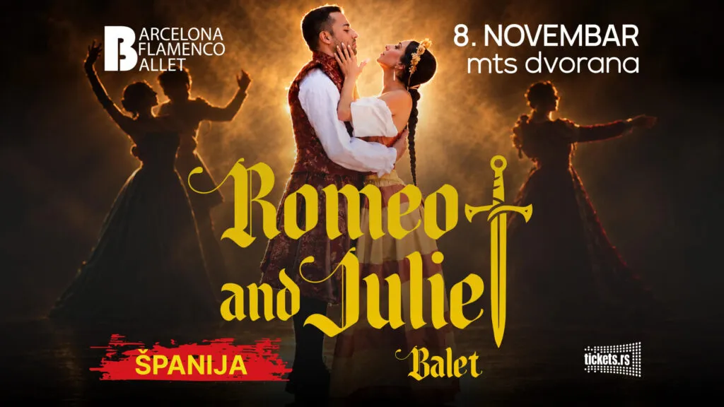 Barcelona Flamenco Ballet "Romeo ve Juliet" ile 8 Kasım'da Belgrad'da mts dvorana'da - flamenko, çağdaş dans ve caz üzerinden Shakespeare
