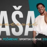 Саша Ковачевиќ во Спортскиот центар во Пожаревац на 30 октомври - трета станица на турнејата низ внатрешноста