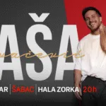 Саша Ковачевиќ во халата „Зорка“ во Шабац на 17 октомври - втор концерт за два дена, во втор град