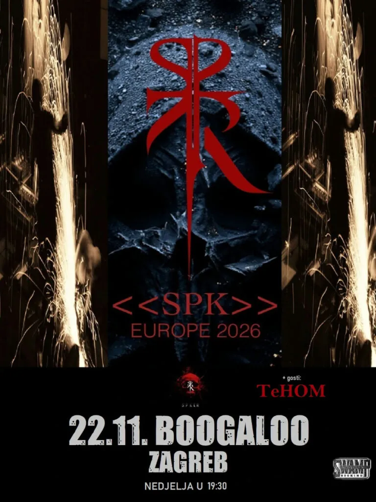 SPK u Boogaloo u Zagrebu 22. novembra - australijski pioniri industrijala sa Grejmom Revelom posle skoro četrdeset godina