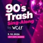 „90's Trash Sing-Along“ во Пети купе во Загреб на 9 октомври - забава каде публиката го пее целиот репертоар