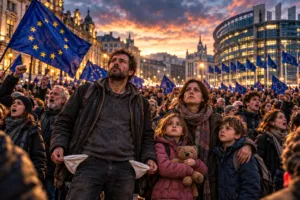 ЕВРОПА ПРЕД СОЦИЈАЛНА ЕКСПЛОЗИЈА: СРЕДНАТА КЛАСА ИСЧЕЗНУВА, СИРОМАШТИЈАТА РАСТЕ, А ГРАЃАНИТЕ ИЗЛЕГУВААТ НА УЛИЦИТЕ!