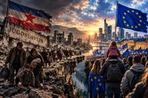 ЕВРОПА ГАЛОПИРА КОН ЈУГОСЛОВЕНСКО СЦЕНАРИО – ДАЛИ ИСТОРИЈАТА СЕ ПОВТОРУВА?