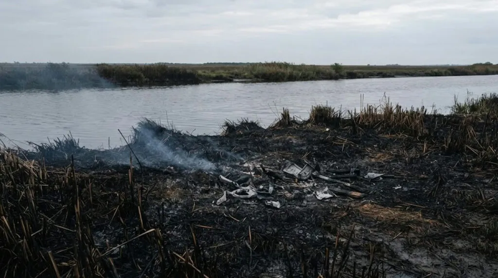 Можен дрон падна во Романија и предизвика пожар, а радарите тврдат дека во воздушниот простор не влегло ништо