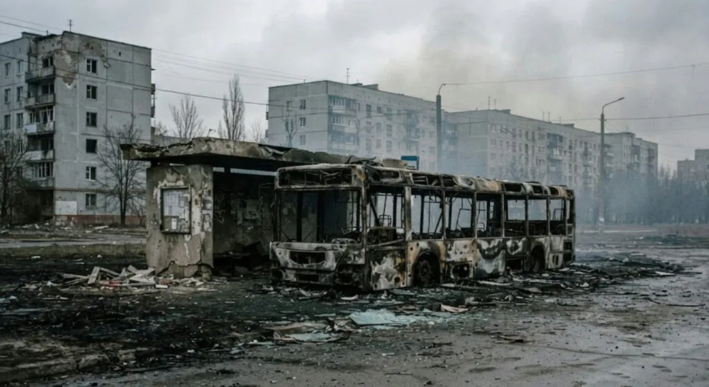 Руска бомба врз автобуска станица во Краматорск однесе 33 животи, а истиот ден дронови ја погодија најголемата руска рафинерија, 2.500 километри од Украина