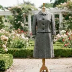 Меланија Трамп во костим во стилот на Џеки Кенеди: Dolce & Gabbana во Градината со рози, на потпишувањето указ за женското здравје