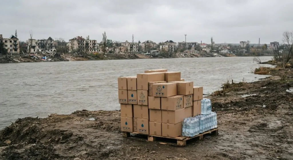 „Примирјето на Меланија“ почна во Олешки: градот што Русија го држи гладен доби неколку дена тишина
