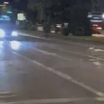 Скопјанец возел на едно тркало по Партизанска без возачка за да се снима за ТикТок: полицијата реагираше дури кога видеото стана вирално