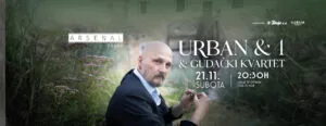 Урбан & 4 и гудачки квартет во Арсенал во Задар на 21 ноември - поранешниот пејач на Лауфер со „Буди моја вода“ во ново руво